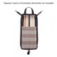 thumbnail image 4 of Bolsa Para Baquetas, Bolsa Para Baquetas De Tela Oxford, Compartimento Separado Portátil De Gran Capacidad Con Ganchos En El Interior Para Mazos, 4 of 8