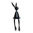 thumbnail image 2 of Dserhfy Sitting Rabbit Figurine Long-legged Bunny Resin Statue Animal Sculpture Home Office Bookshelf Desktop Easter Decoration Ornament, 2 of 8