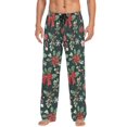 thumbnail image 7 of FORMRS Mens Pajama Pants with Pockets Soft Cotton Sleepwear Lounge Bottoms, Sizes S-2XL, Green Christmas, 7 of 7