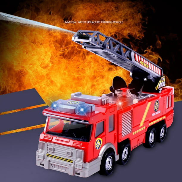 Porteur électrique bébé camion de pompier SUN and SPORT : King