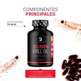 thumbnail image 3 of Aceite de Krill Puro 90 cápsulas 1000 mg B Life con Astaxantina y Omega 3 EPA y DHA, 3 of 6