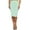 Aqua, variant on Women's Casual Solid Color Office Wear Pencil Skirt