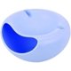 thumbnail image 1 of Soporte para teléfono Vhermosa tazón portátil creativo para refrigerios azul, 1 of 4