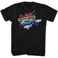 thumbnail image 1 of Back To The Future Neon Gigawatts Black Adult T-Shirt, 1 of 2