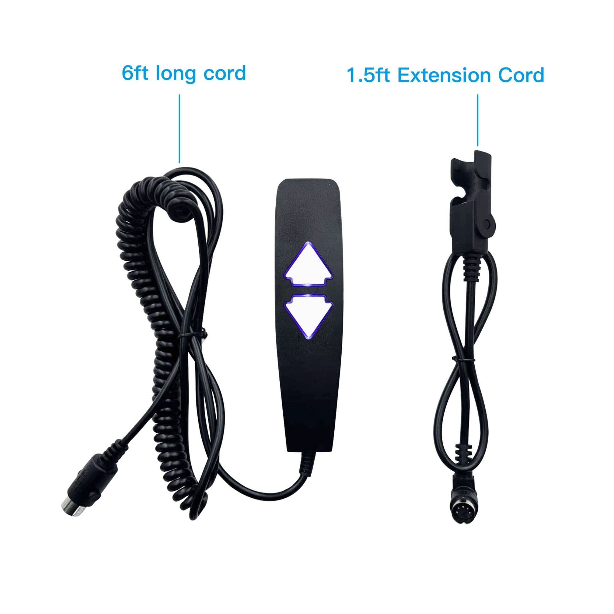 Lift Chairs Couch Power Recliners 2 Button 5 Pin Remote Hand Control with USB for Okin Kaidi Mulin FBS