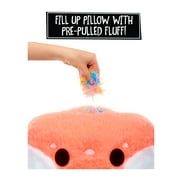 Fluffie Stuffiez Plush Pillow Fight Plush Bunny, Ultra Soft Fluff with Huggable Asmr Interactive Play and Easy Cleanup with Character Vacuum