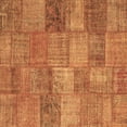 thumbnail image 1 of Ahgly Company Indoor Square Patchwork Brown Transitional Area Rugs, 6' Square, 1 of 4