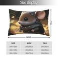 Sikiie Cute BigEared Mouse Pillow Covers, Throw Pillow Case Cushion