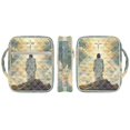 thumbnail image 2 of ZUXONGSY Jesus Cross Print Bible Cover for Women Portable Bible Protective Carrier Portable Journal Case with Pen Holder ChuZU Bag for Daily Commuter, 2 of 7