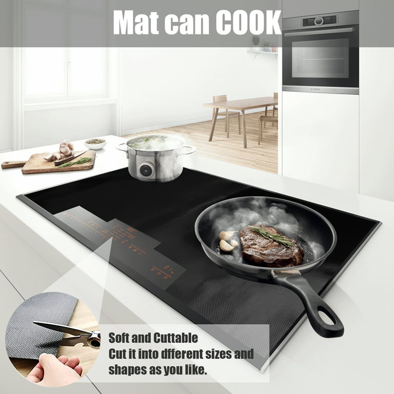 Electric Stove Cover Silicone Stove Top Protector Easy Cleaning