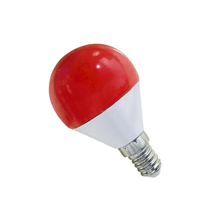 

ERTUTUYI AC 220V 5W E27 RGB LED Colorful Lantern Light Bulb Red