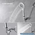 TRAHOOWater Flow Control Valve Shower Head Shut Off Valve Shower Water