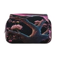 thumbnail image 2 of Sikiie Bird 2 Print Flip Double-layer Pencil Case, All-purpose Stationery Bag for Study and Office, Zipper Design, Unisex, 2 of 7