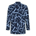 thumbnail image 5 of Leesechin Blazers for Women Casual Long Sleeve Loose Plaid Print Lattice Tops on Clearance, 5 of 8