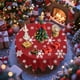 thumbnail image 1 of Oioii Round Christmas Tablecloth 60 Inches -Snowman Christmas Decorations for Home - Water Resistant Table Cloth-Holiday Xmas Decor for Table Party, 1 of 6