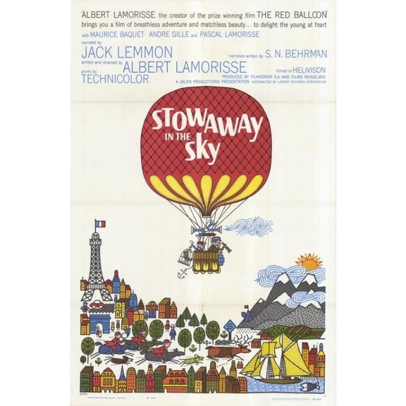 Stowaway in the Sky Movie Poster Print (27 x 40) - Item # MOVGF9861