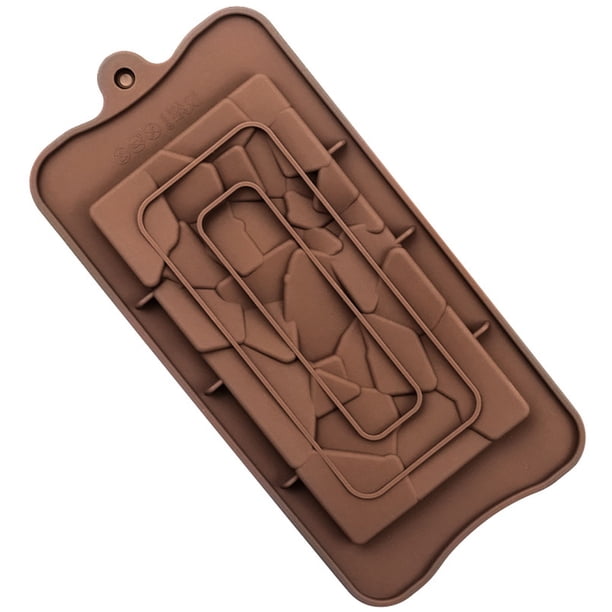 Inteprter Molde antiadherente para Chocolate, molde para galletas, postres, dulces, moldes reutilizables para manualidades, herramienta para Herramientas y accesorios para hornear