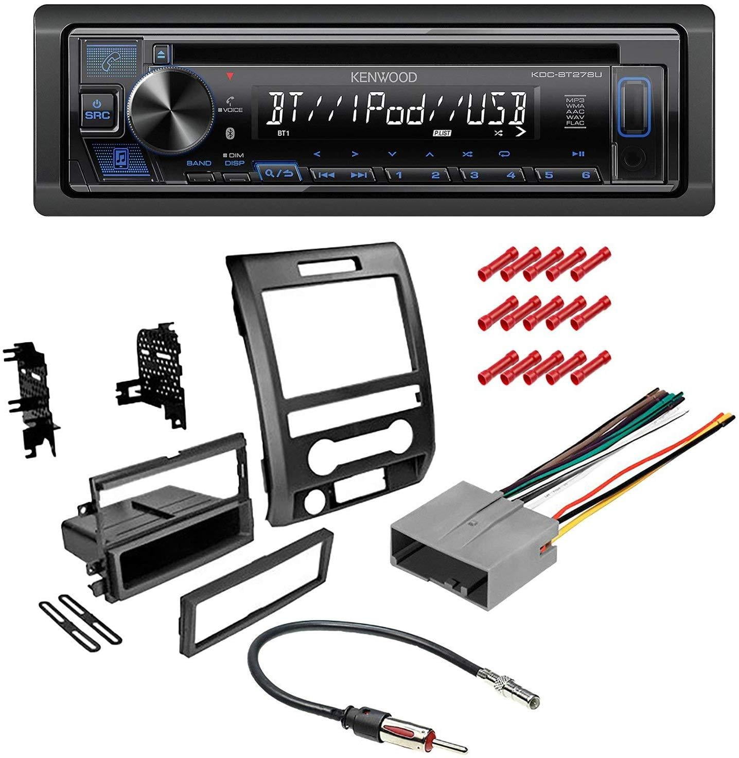 KIT8119 Kenwood Car Stereo with Bluetooth for 20092012 Ford F150 w