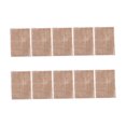 thumbnail image 4 of WHAMVOX 10-Piece Vintage Burlap Cloth Set with Table Runner, 17x12 cm Rustic Home Decor, 4 of 8