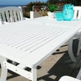 thumbnail image 6 of Bradley Outdoor 7-piece Wood Patio Dining Set in White, 6 of 7