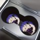 thumbnail image 2 of 2pcs Halloween Horror Haunted House Witch Pattern Car Coasters, Car Interior Accessories, Home Desktop Kitchen Coasters, 2 of 4