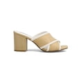 thumbnail image 2 of Mia Too Women's Slide Raffia Block Heel Sandal, 2 of 5