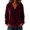 CE05_Wine, variant on Resicozy Women Oversized Hoodie 2026 Long Sleeve Pullover Sweatshirt with Pocket Drawstring Army Green M