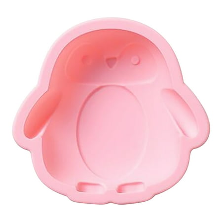 

Clearance!SDJMa 3D Penguin Ice Cube Tray Silicone Fun Shapes Whiskey Ice Mold with Funnel for Cocktails Bourbon Brandy Whiskey Gifts for Men