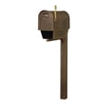 thumbnail image 4 of Special Lite Products SCC2008-SPK720-CP-LB998 Classic Curbside Mailbox with Newspaper Tube, Locking Insert & Wellington Mailbox Post, 4 of 5