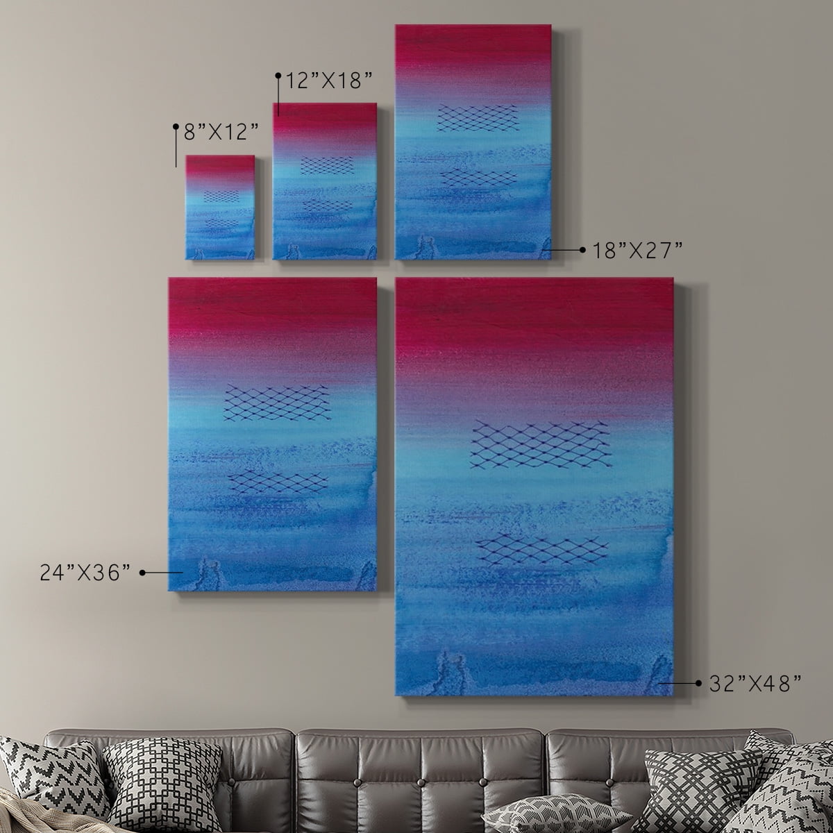 Gently Oppose II Premium Gallery Wrapped Canvas - Ready to Hang