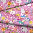 thumbnail image 3 of Sanrio Hello Kitty Garden Doodle Cotton Fabric (1 Yard), 3 of 3