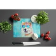 thumbnail image 3 of Samoyed Hippie Dawg Glass Cutting Board Large 12 in x 15 in, 3 of 5