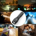 thumbnail image 6 of Flashlights, LED Flashlight - High Lumen, 5 Modes, Zoomable, Water Resistant, Handheld Light - Best Camping/Outdoor/Hiking/Flashlights/Gift-Giving/Emergency(Batteries Included), 6 of 7