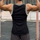 thumbnail image 5 of Camiseta sin mangas de cuello redondo para hombre, camiseta sin mangas de cuello redondo, camisetas deportivas casuales de moda para hombre, 5 of 5