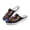 American Eagle Pattern, variant on Unisex Breathable Mesh Slip On Clogs - Camouflage Winged Flag Design - Lightweight Comfort Summer Walking Shoes