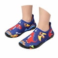 thumbnail image 2 of FUZHIQ Kids Easy Pull Tab Water Shoes Boys Girls Barefoot Aqua Socks Non- Quick Dry Breathable Beach Pool Swim Toddler Shoes,6-7 Years, 2 of 5