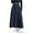 001 Black, variant on Women's Fall And Winter Half Length Suit Skirt High Waisted Elegant Satin Flowy A-Line Cocktail Formal Night Out Maxi Skirt