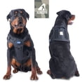 thumbnail image 2 of Arnés antitirones para perros, arnés táctico transpirable y ajustable, fácil de poner para perros pequeños y medianos, chaleco reflectante duradero, material de grado militar, talla M, negro., 2 of 5