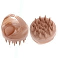 thumbnail image 5 of Unique Bargains 1 Pc Round Hair Shampoo Brush for Head Massage 3.78"x3.54" Skin Color, 5 of 6