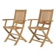 thumbnail image 6 of Amazonia Rotterdam 7 Piece Teak Rectangular Patio Dining Set, 6 of 7