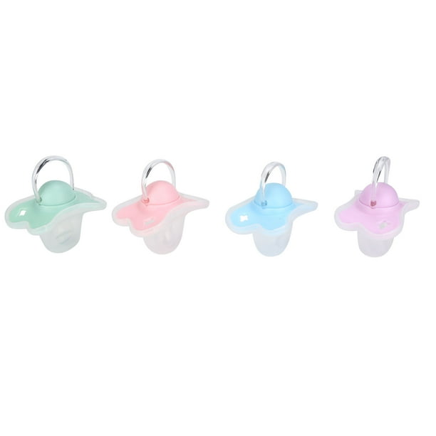 Binkies, 4 chupetes Binkies ligeros y delgados para bebés, fiabilidad excepcional