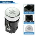 thumbnail image 4 of Interruptor de encendido sin llave para Volkswagen Eos 2011-2016 No.5K0959839/5K0959839WHS/5K0959839AL88 Conjunto de botón de arranque y parada del automóvil, 4 of 6