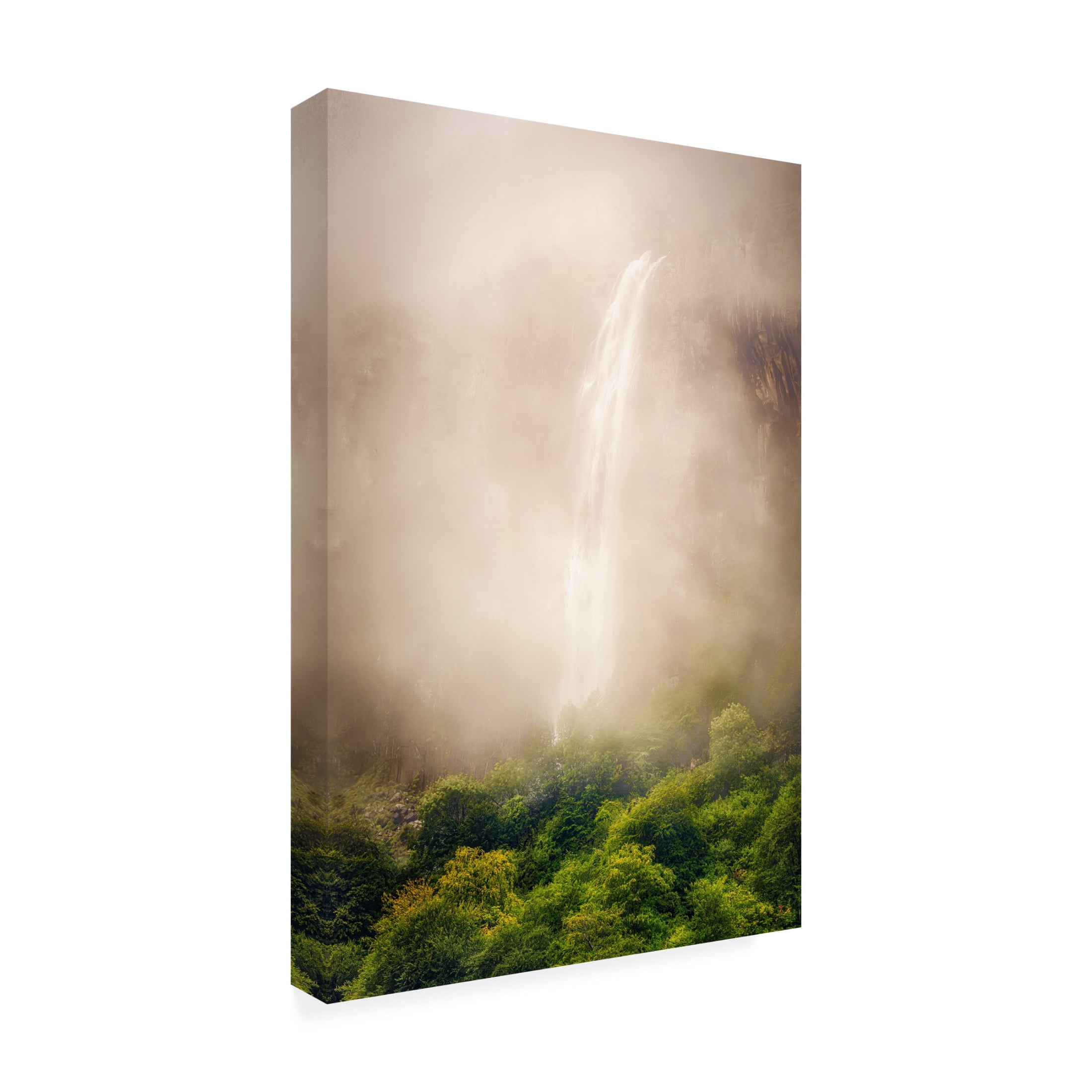 Trademark Fine Art Jesus Concepcion Alvarado Water Veil Canvas Wall Art
