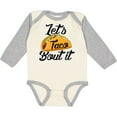 thumbnail image 3 of Inktastic Lets Taco Bout It Boys or Girls Long Sleeve Baby Bodysuit, 3 of 5