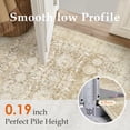 thumbnail image 2 of WIPONKEN 6x9 Area Rugs for Living Room Bedroom Dining Room Office Farmhouse, Machine Washable Non Slip Vintage Persia Rug, 2 of 8