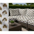 thumbnail image 7 of Outdoor Waterproof Taffeta Fabric By 10 Yard - Soimoi Block Pattern White | UV Resistant | Ideal for Cushion Covers, Raincoats, Shower Curtains & More | 56" Width, 7 of 7