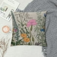 thumbnail image 2 of COMIO  Spring Pillow Covers, Farmhouse Wildflower Green Throw Pillow Covers Floral Plant Outdoor Decorative Pillows for Couch Home Sofa Living Room, 2 of 5