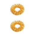 thumbnail image 4 of Seitruly Anillo masajeador de manos Mini Spring Toes Anillo masajeador de manos Juguetes sensoriales Aliviar el estrés Relajarse Oro 2piezas, 4 of 6