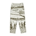 thumbnail image 4 of Balery Rice Harvest print Women's Pajama Pants,Ultra Lightweight Pjs,Lounge Pant-X-Large, 4 of 9
