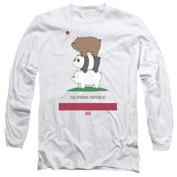 We Bare Bears - Cali Stack - Long Sleeve Shirt - XX-Large